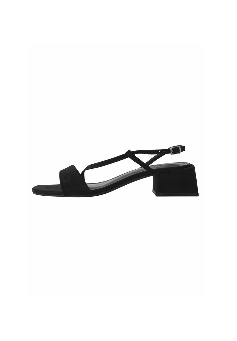 Next FOREVER COMFORT FLARE BLOCK - REGULAR FIT - Páskové sandály  - black