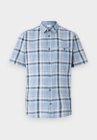 CHECKED SHIRT - Shirt - blue