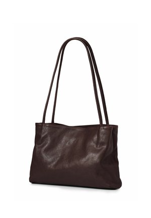EVA M - Schoudertas - dark brown