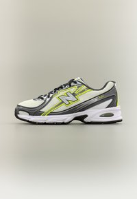 Unselected, white/green