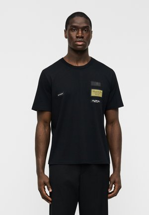 Nyomott mintás póló - black