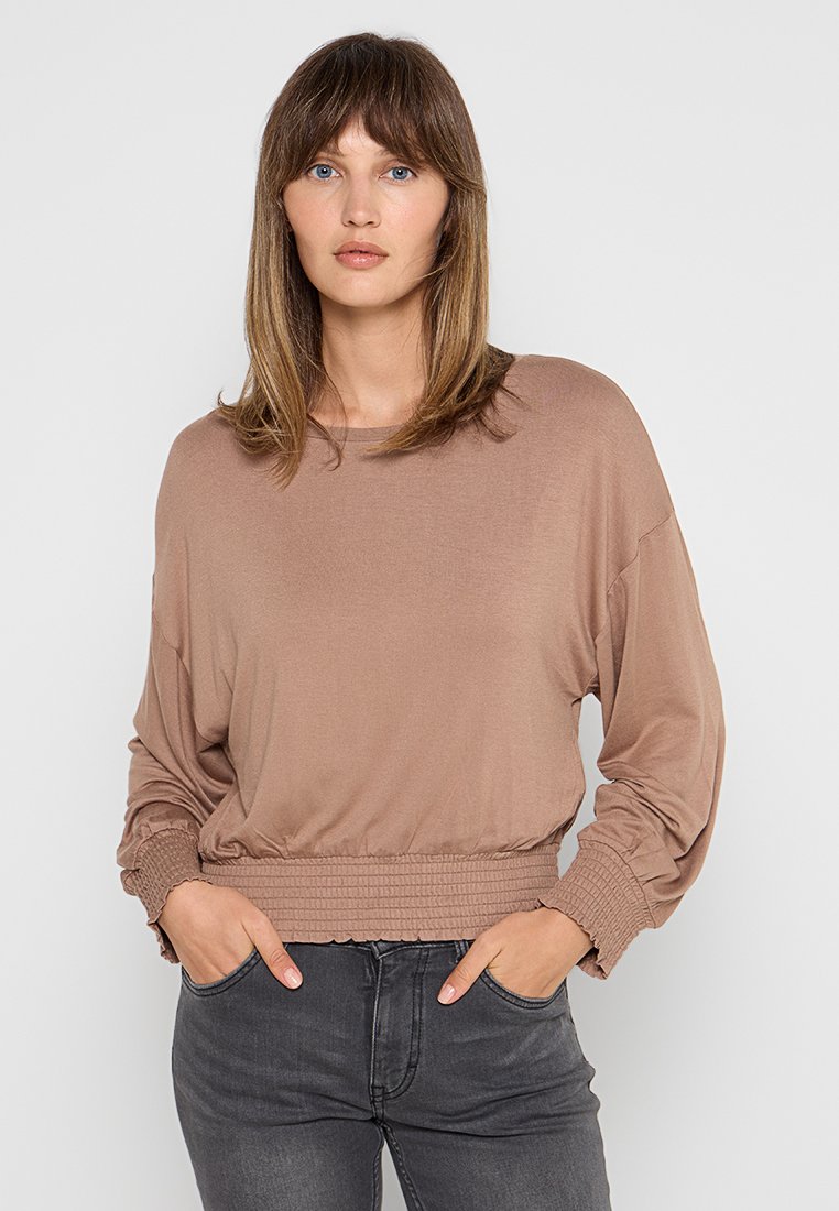 dreimaster Longsleeve zandkleur