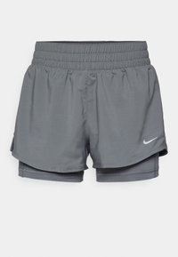 ONE MID-RISE - Shorts 2 en 1 - iron grey/reflective silver