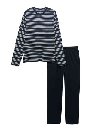 STRIPED  SET - Nattøj sæt - navy mix