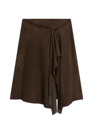 Massimo Dutti, Wickelrock - dark brown