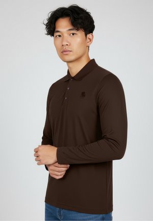 Poloshirt - black brown