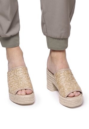 Toni Pons Mules med hæl - beige