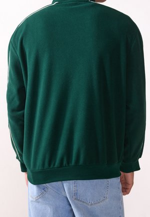 Fleece trui - dark green