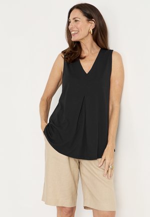 Cellbes of Sweden, SLEEVELESS - Top - black solid