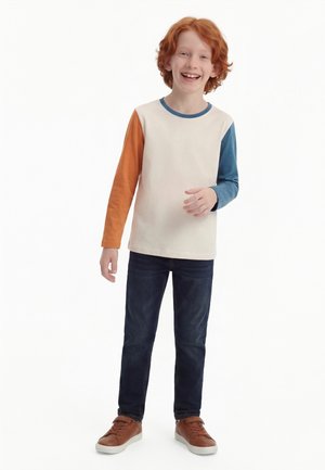 Friboo 4 PACK  - Maglietta a manica lunga - orange/blue/white