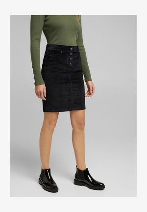 Esprit, Jupe crayon - black