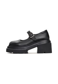 PLATFORM - Scarpe con plateau - black