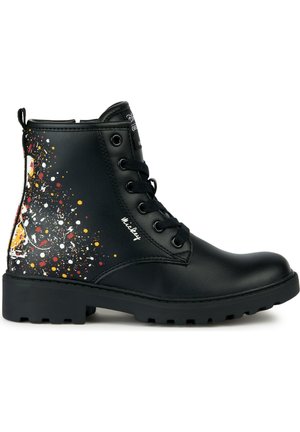 JR CASEY - Bottines à lacets - black multicolor