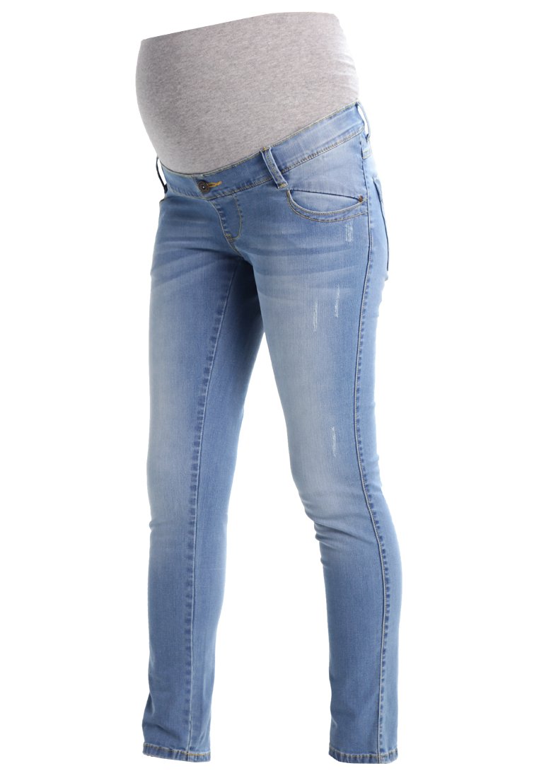 love2wait Slim fit jeans wit denim/whitedenim