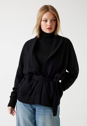 OFFENER - Cardigan - schwarz