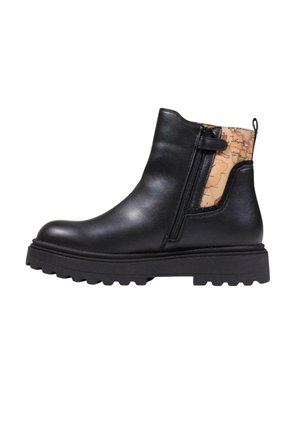 Stivaletti con plateau - black