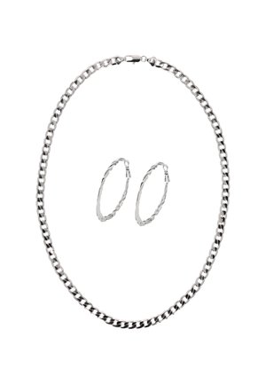SET - Øreringe - silver-coloured