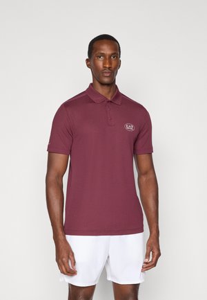 TENNIS PRO - Polo - bordeaux