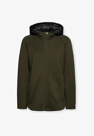 Elena Mirò, PARKA IN SCUBA CON CAPPUCCIO - Chaqueta de invierno - verde militare