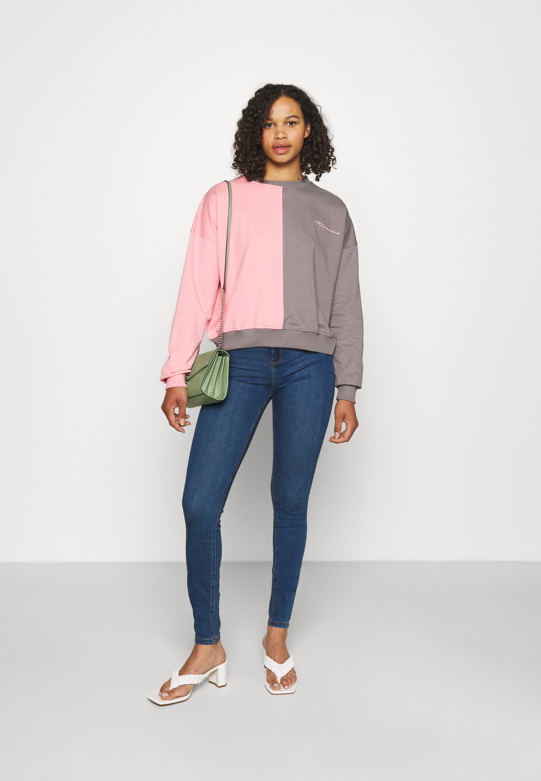 Missguided Tall COLOUR BLOCK JUMPER 