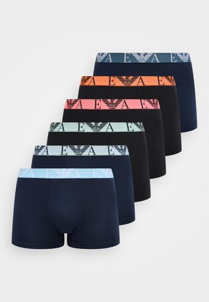 BOLD MONOGRAM TRUNK 6 PACK - Calzoncillos bóxer cortos - black/blue
