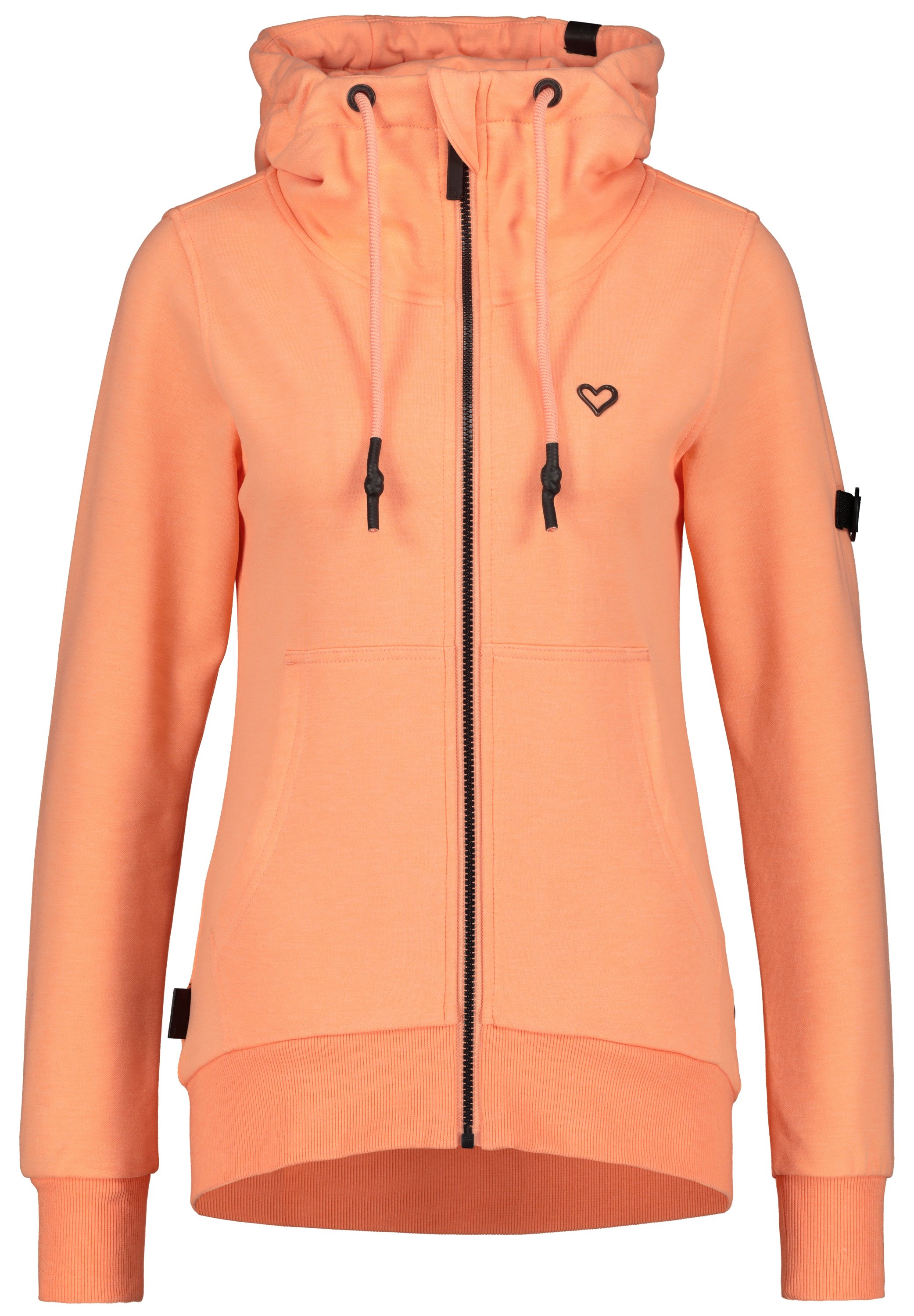 alife \u0026 kickin Sweater met rits - peach/abrikoos - Zalando.nl