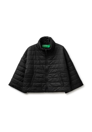 United Colors of Benetton LIGHTWEIGHT PADDED JACKET WITH 3/4 SLEEVES - Veste mi-saison - black