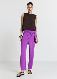 Calliope Pantalon classique - ciclamino