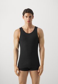 Tommy Hilfiger PREMIUM ESSENTIALS TANK 3 PACK - Maglietta intima - black