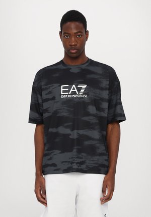 T-shirt print - fancy black