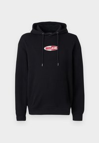 SMALL LOGO HOODIE - Sweatshirt - jet black