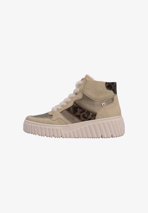 Rieker, RIEKER SNEAKER HIGH N2508 - Baskets montantes - beige