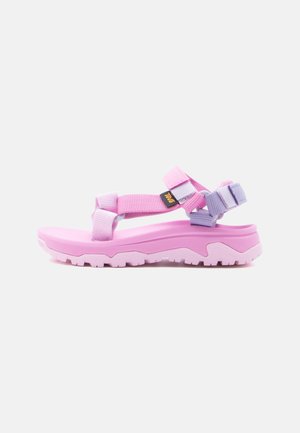 Teva HURRICANE JR UNISEX - Pohodni sandali - bright pink/multi-coloured