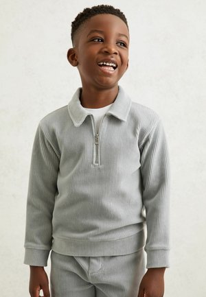 BERT HALF-ZIP  - Polosärk - soft grey
