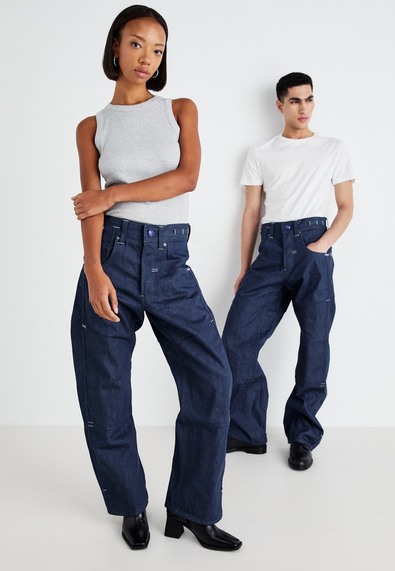 Jean Femme G-Star Raw 3D Loose Tapered - Taille W28 L32 - Denim Confortable - Neuf Avec étiquette