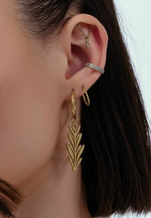 Wildcat, LOVELY BRANCH HOOPS PAIR - GOLD - Ohrringe - gold