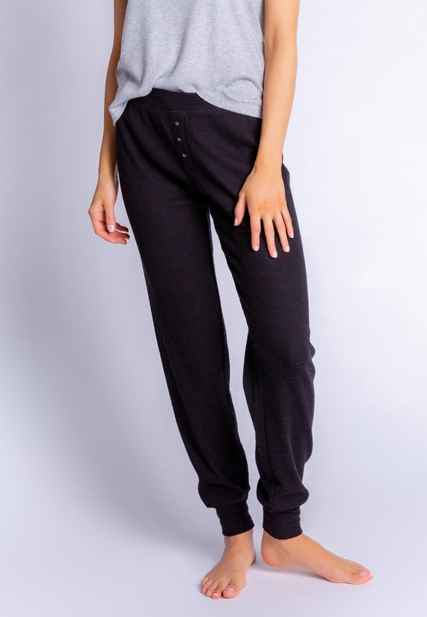 JAMMIE - Nachtwäsche Hose - schwarz