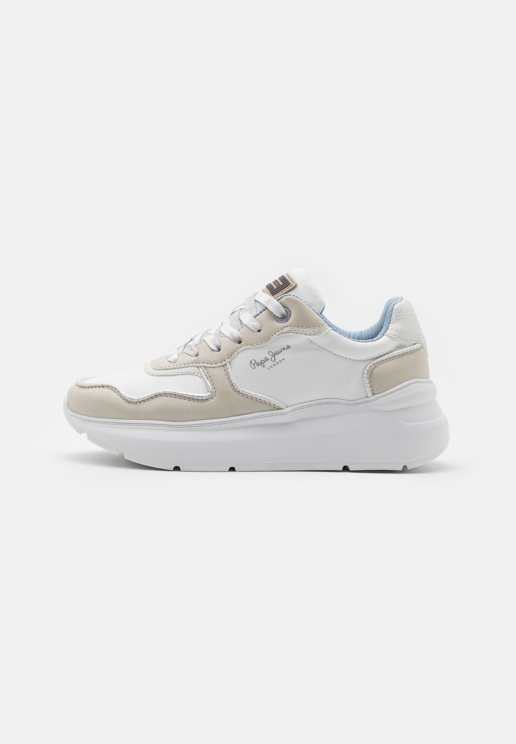 Pepe Jeans PECKAM BLOCK - Zapatillas - white/blanco - Zalando.es