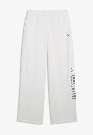Puma, STREET GLAM SLOUCHY BEDAZZLED PANTS FL - Pantalon de survêtement - white glow heather