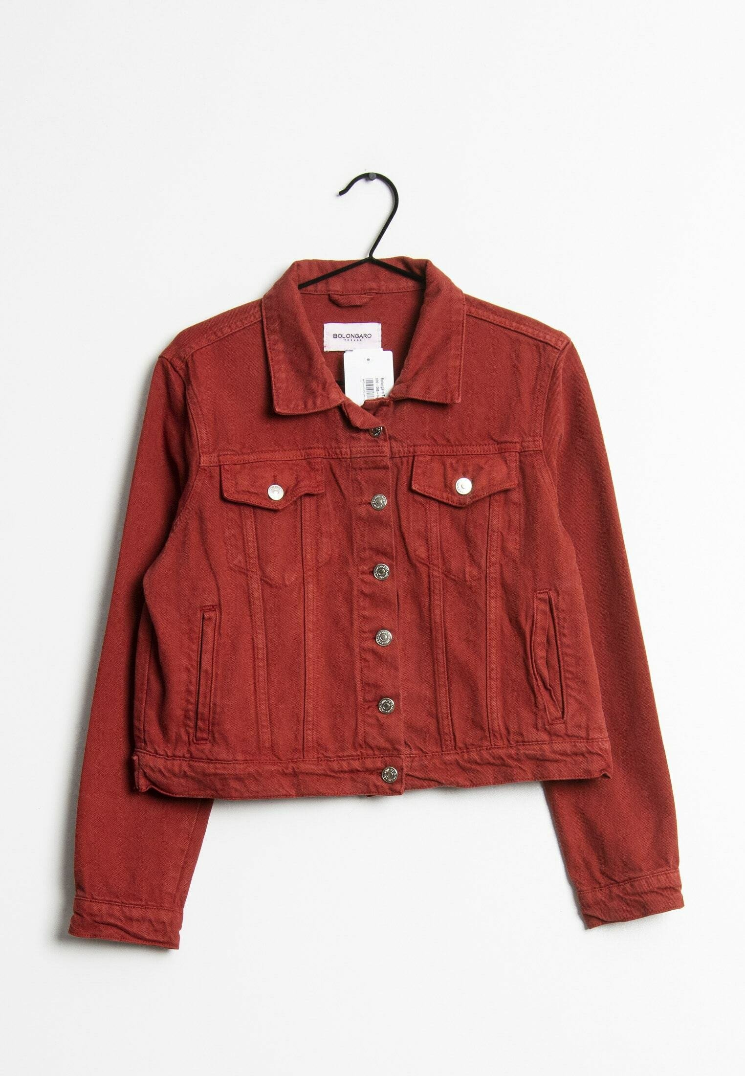 Bolongaro Trevor Denim jacket - orange 