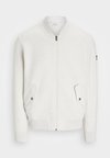 DOUBLE-KNIT BOMBER JACKET - Mikina so zipsom - soho heather