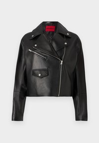 LARIDAS - Nahkjakk - black