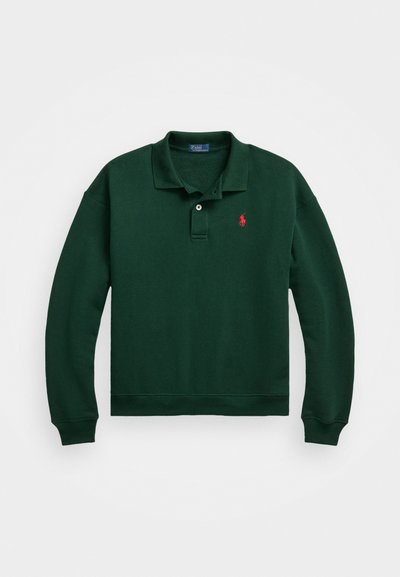 Polo Ralph Lauren POLO-COLLAR FLEECE PULLOVER - Ikdienas džemperis - college green
