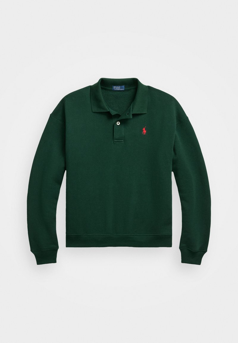 Polo Ralph Lauren POLO-COLLAR PULLOVER - Φούτερ - college green