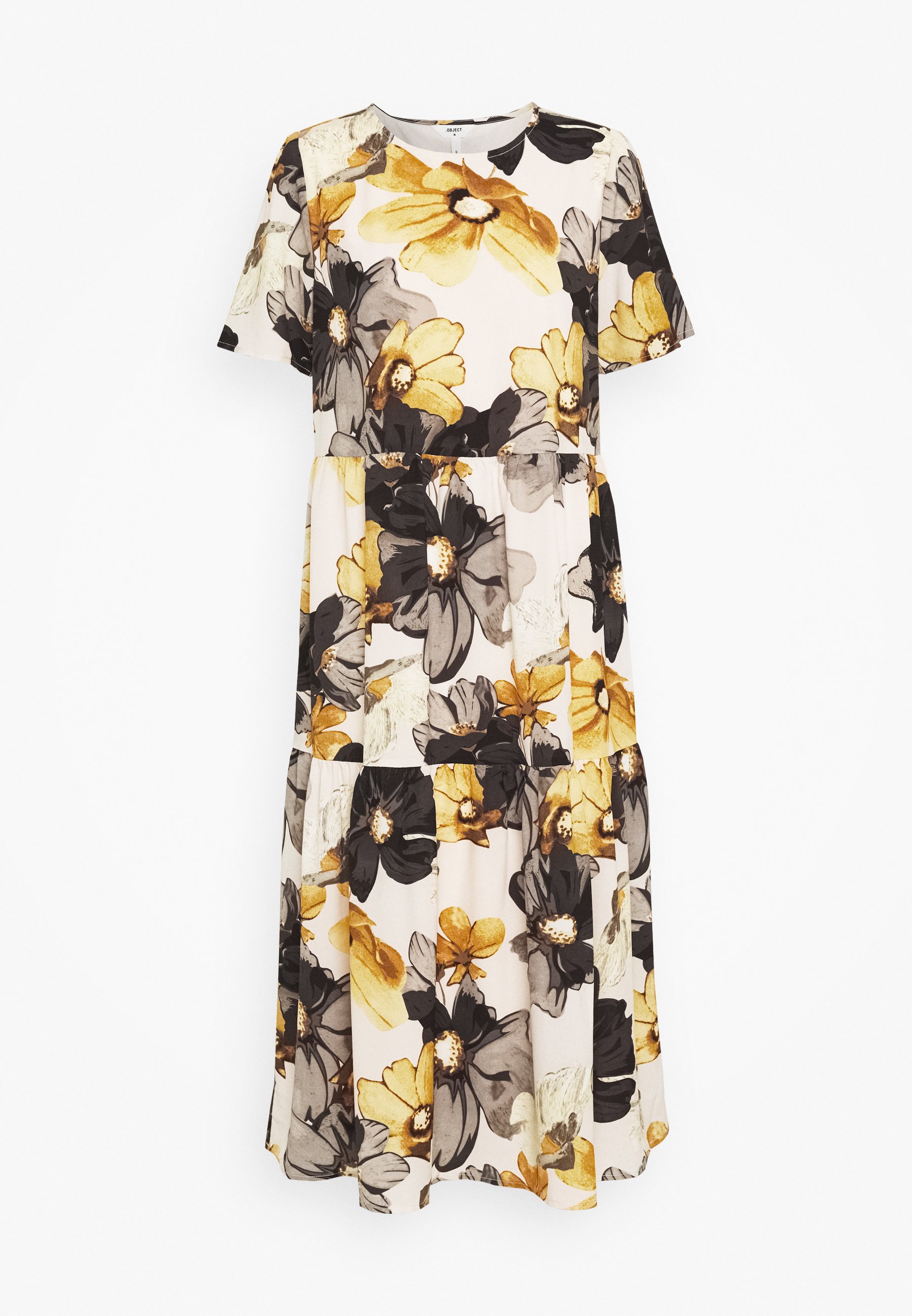 Object OBJLARA LONG DRESS FAIR Vardagsklänning gardenia Object OBJLARA LONG DRESS FAIR Vardagsklänning gardenia