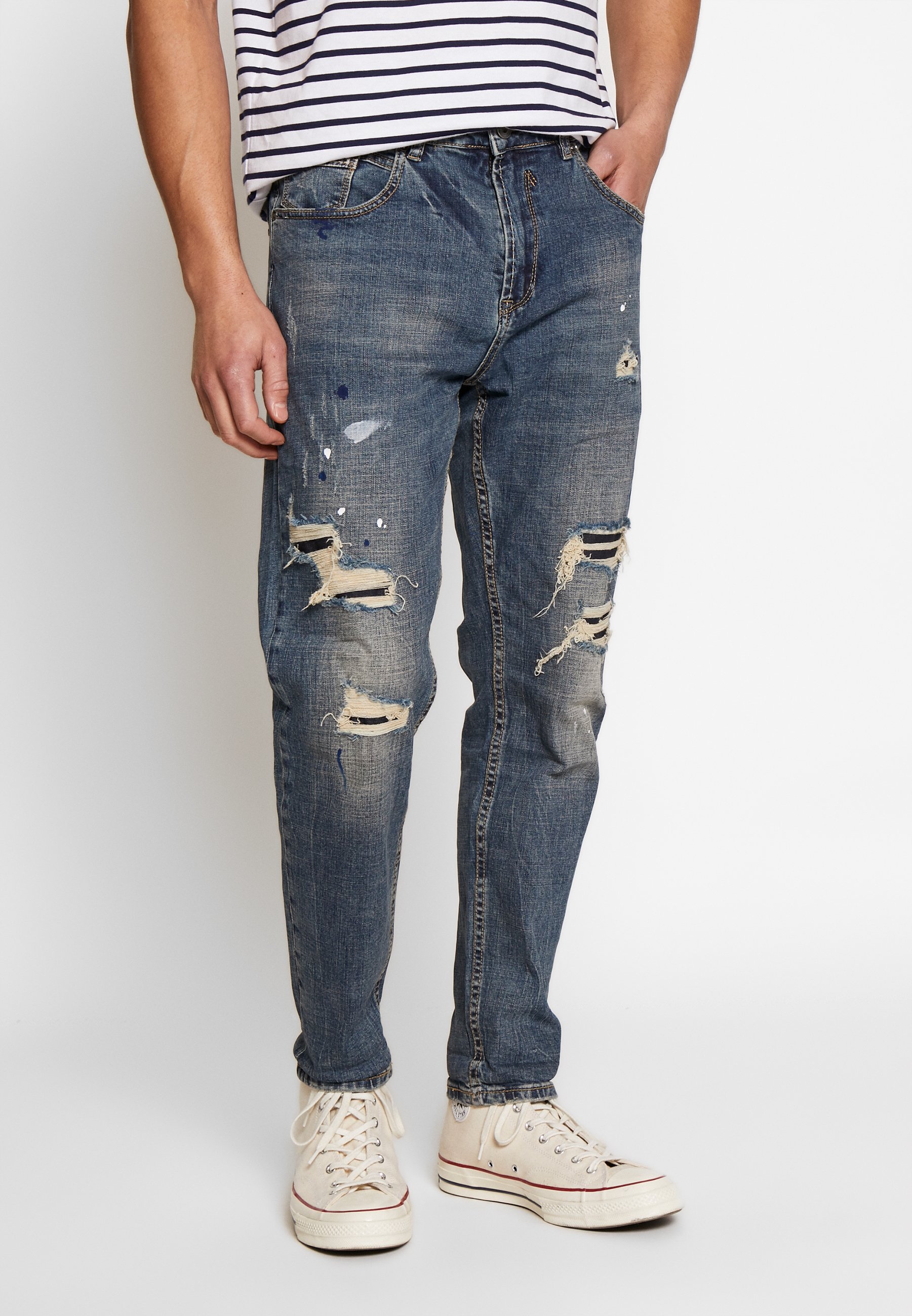 Gianni Lupo Jeans slim fit - blue denim/blu denim - Zalando.it
