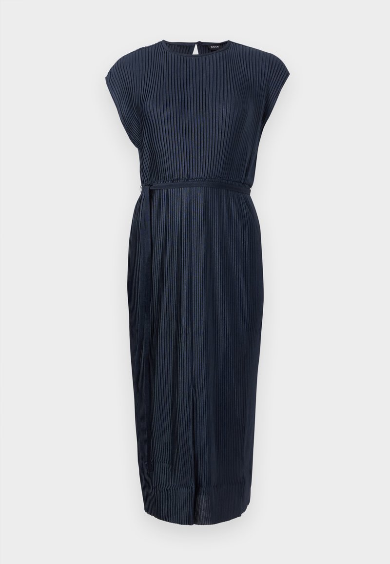 Boss Gebreide jurk donkerblauw Boss Gebreide jurk donkerblauw