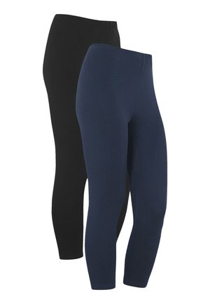 2 PACK   - Leggings - navy black