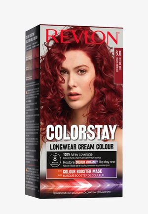 HAIR COLOR COLORSTAY, LONGWEAR CREAM COLOUR - Haarverf - rouge intense