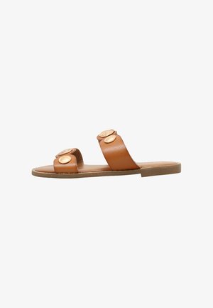 LIMMA, ENTRADA - Sandalias planas - camel